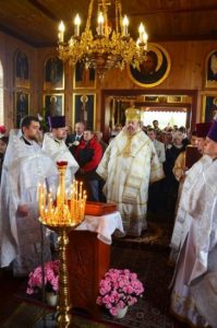 Uroczystości  w kostomłockim monasterze