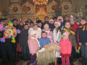 Choinka bożonarodzeniowa w Tarnogrodzie