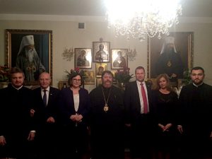 Wizyta minister Małgorzaty Sadurskiej w centrum diecezjalnym w Lublinie