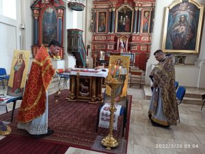 Boska Liturgia w Kazimierzu Dolnym