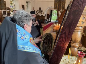 Kopia Leśniańskiej Ikony Bogurodzicy w Polsce