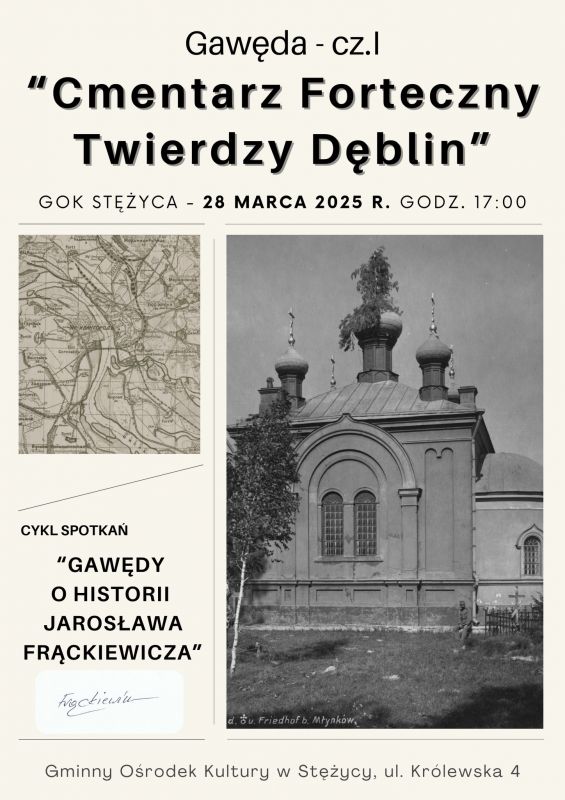 Spotkanie dotyczące Cmentarza Fortecznego Twierdzy Dęblin w Stężycy