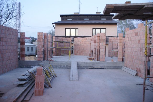 Budowa cerkwi w Biłgoraju