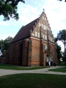 Panichida w dawnej cerkwi zamkowej Świętego Ducha w Kodniu