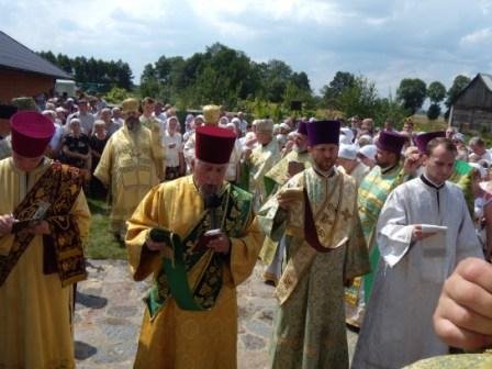 Uroczystości ku czci św. Serafina w Kostomłotach