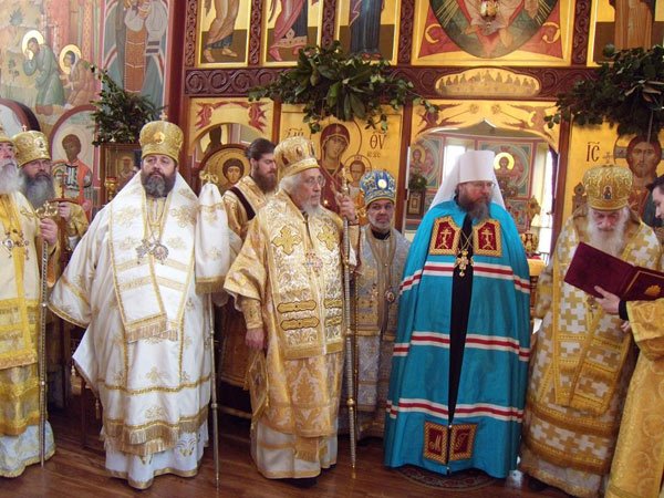 Delegacja PAKP na intronicacji metropolity Ameryki i Kanady Jonasza