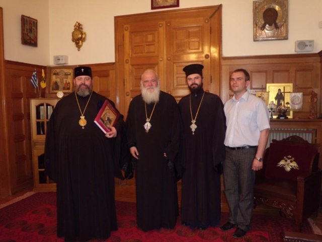 Arcybiskup Abel z wizytą w Grecji