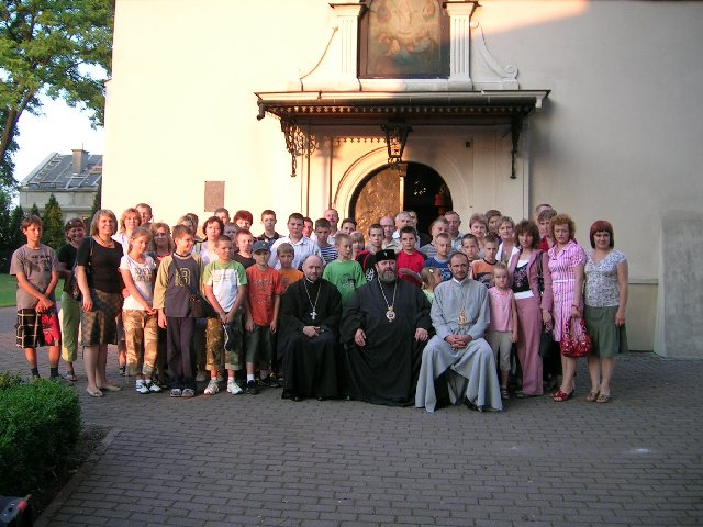 Molebień przed wyjazdem do Grecji