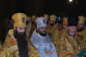 Arcybiskup Abel na chirotonii w Kijowie