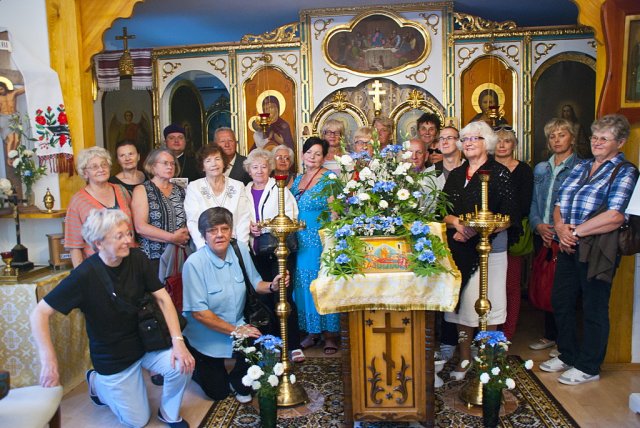 Sandomierska Akademia Seniorów z wizytą w prawosławnej parafii