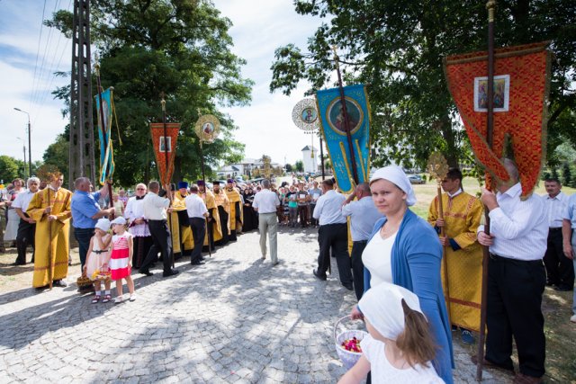 Terespol: powitanie relikwii św. Spirydona (+ film)