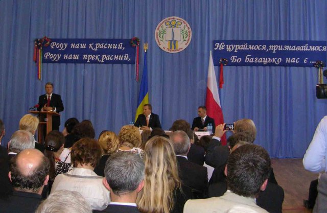 Juszczenko: odsłonięcie pomnika w Sahryniu odbędzie się w ciągu najbliższych tygodni