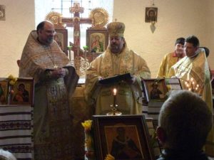 Arcybiskup Abel przewodniczył Boskiej Liturgii w kaplicy św. męcz. Marcina w Balingen