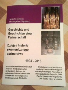 Jubileusz 20-lecia partnerstwa Prawosławnej Diecezji Lubelsko-Chełmskiej z Ewangelickim Okręgiem Kościelnym Balingen.