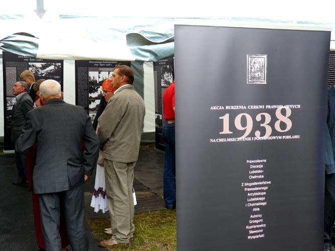 Otwarcie wystawy nt. burzenia cerkwi na Chełmszczyźnie