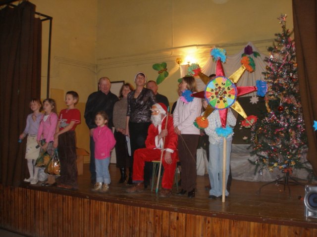 Wizyta Mikołaja w Zabłociu