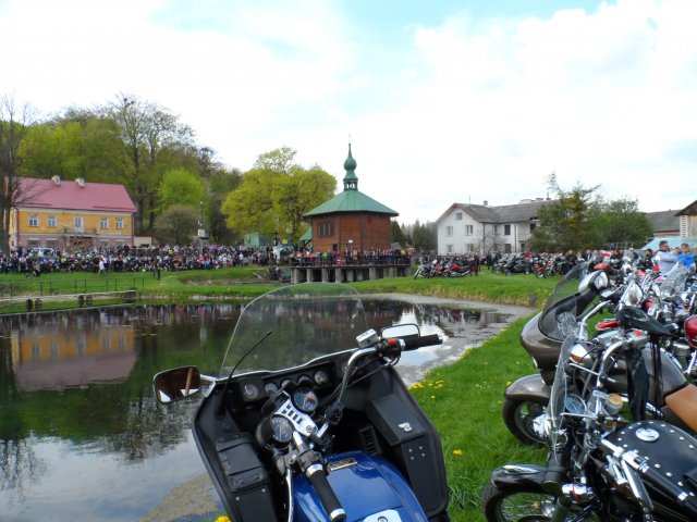 Rozpoczęcie sezonu motocyklowego w Radecznicy