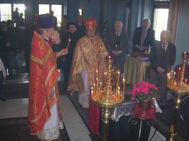 Modlitwa za Tarasa Szewczenkę w Lublinie