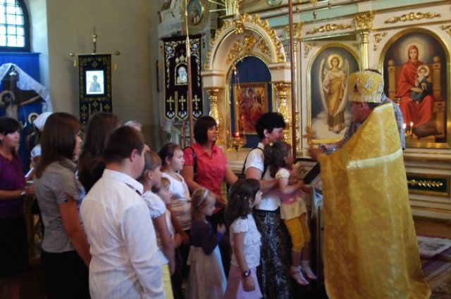 Zakończenie roku cerkiewnego przez BMP w Tarnogrodzie