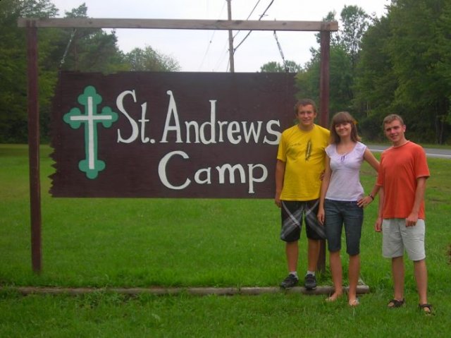 Polscy wolontariusze na St. Andrew's Camp