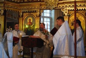 Paschalna wieczernia w Kobylanach