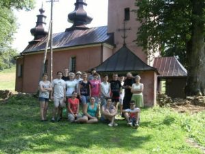 Obóz roboczy Bractwa diecezji lubelsko-chełmskiej w Gładyszowie