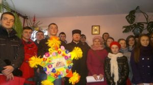 Kolędowanie tarnogrodzkiej młodzieży