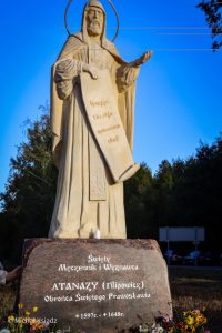 Poświęcenia pomnika Św. Atanazego Brzeskiego w Jabłecznej