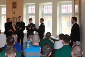 Koncert muzyki sakralnej w więzieniu