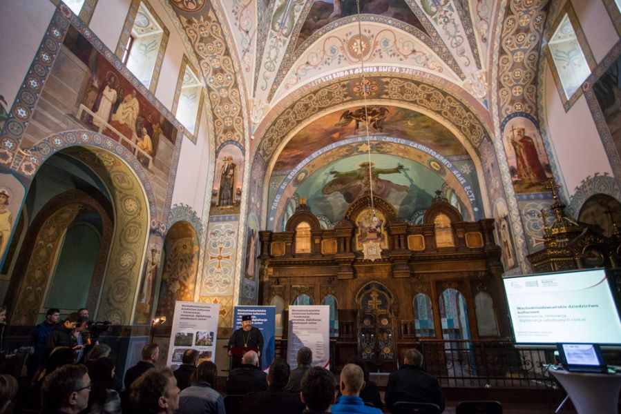 Konferencja kończąca projekt remontu siedmiu zabytkowych cerkwi