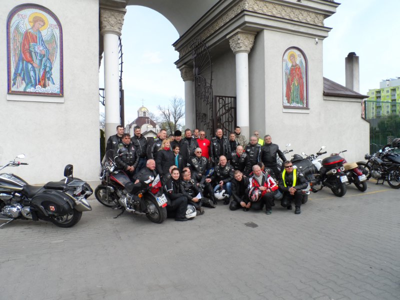 Motocykliści w Zamościu rozpoczęli sezon modlitwą