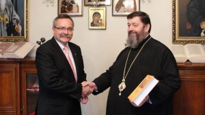 Spotkanie arcybiskupa Abla z posłem Zbigniewem Wojciechowskim