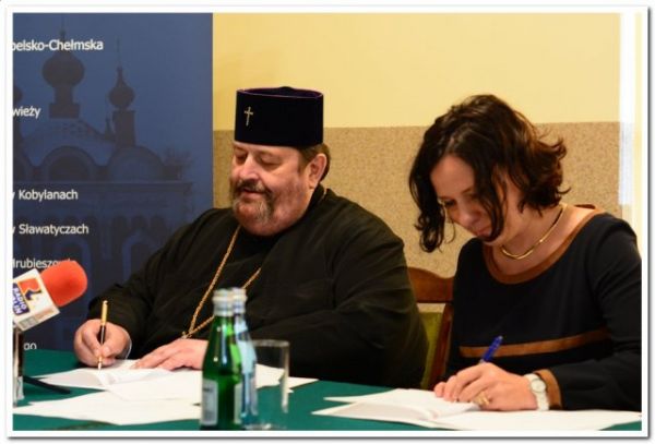 Podpisanie umowy o dofinansowanie remontu 7 cerkwi w województwie lubelskim i podlaskim